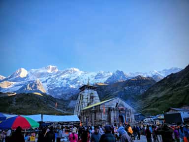 Kedarnath at Dawn